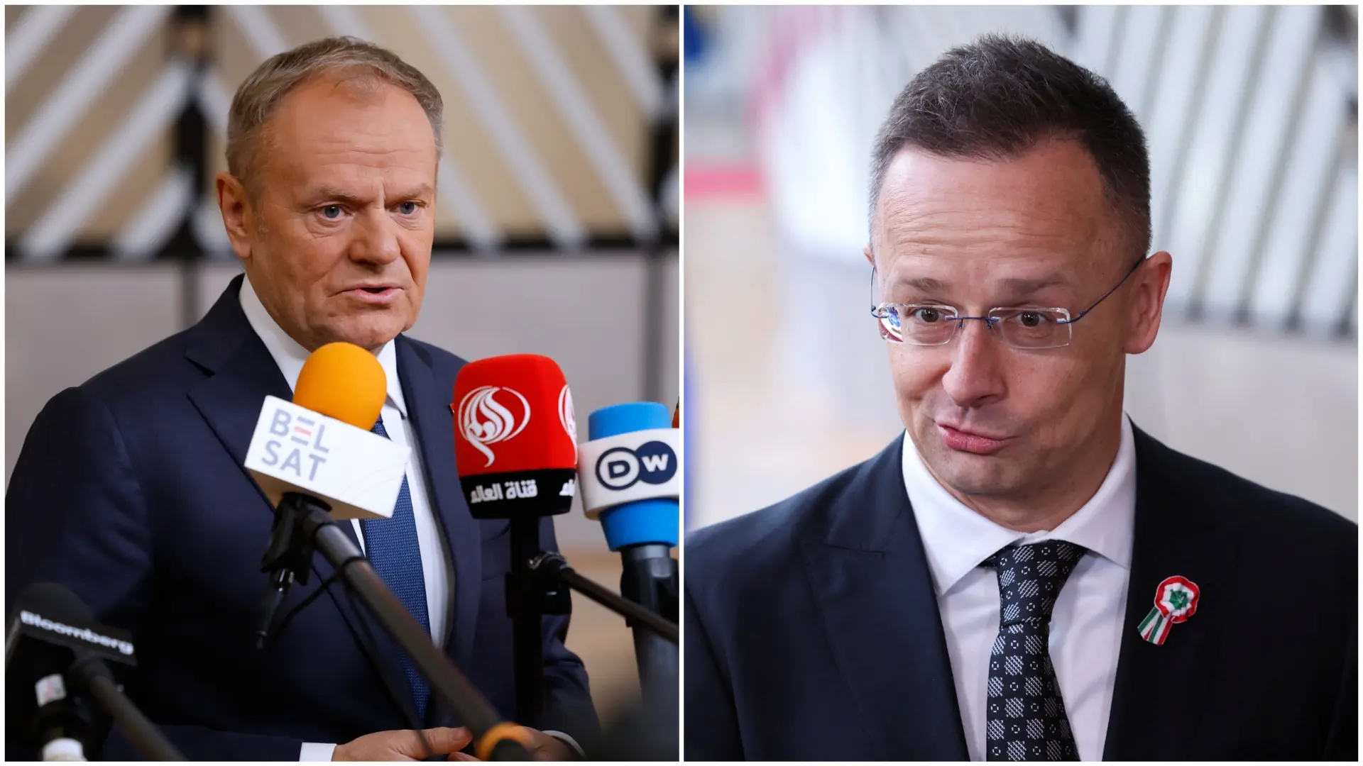 AP, REUTERS, Donald Tusk, Peter Sijarto-69c01995833c4.webp