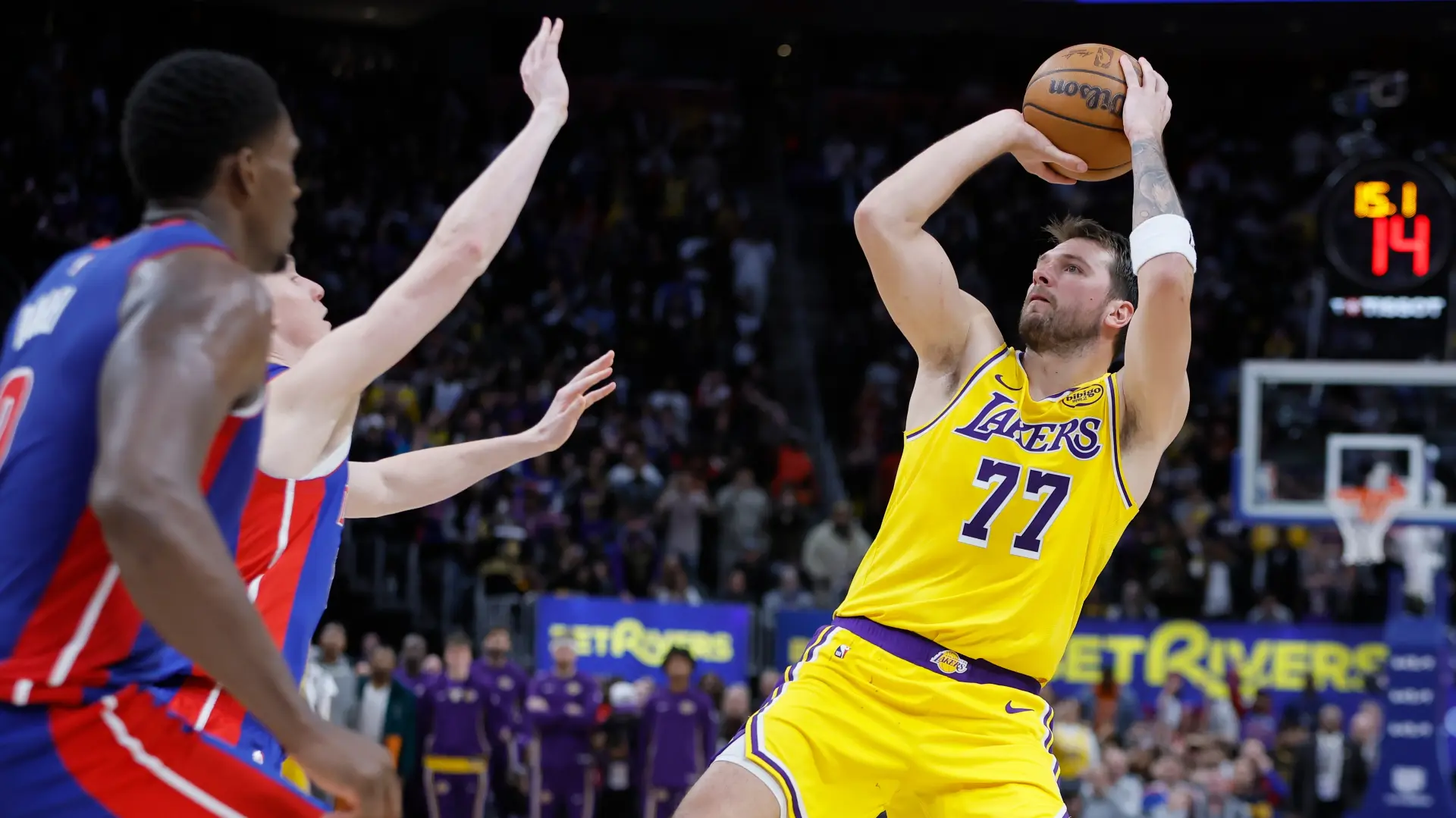 Los Anđeles Lejkersi Detroit Pistons NBA liga Luka Dončić Tanjug AP Photo Duane Burleson-69c24377519b8.webp