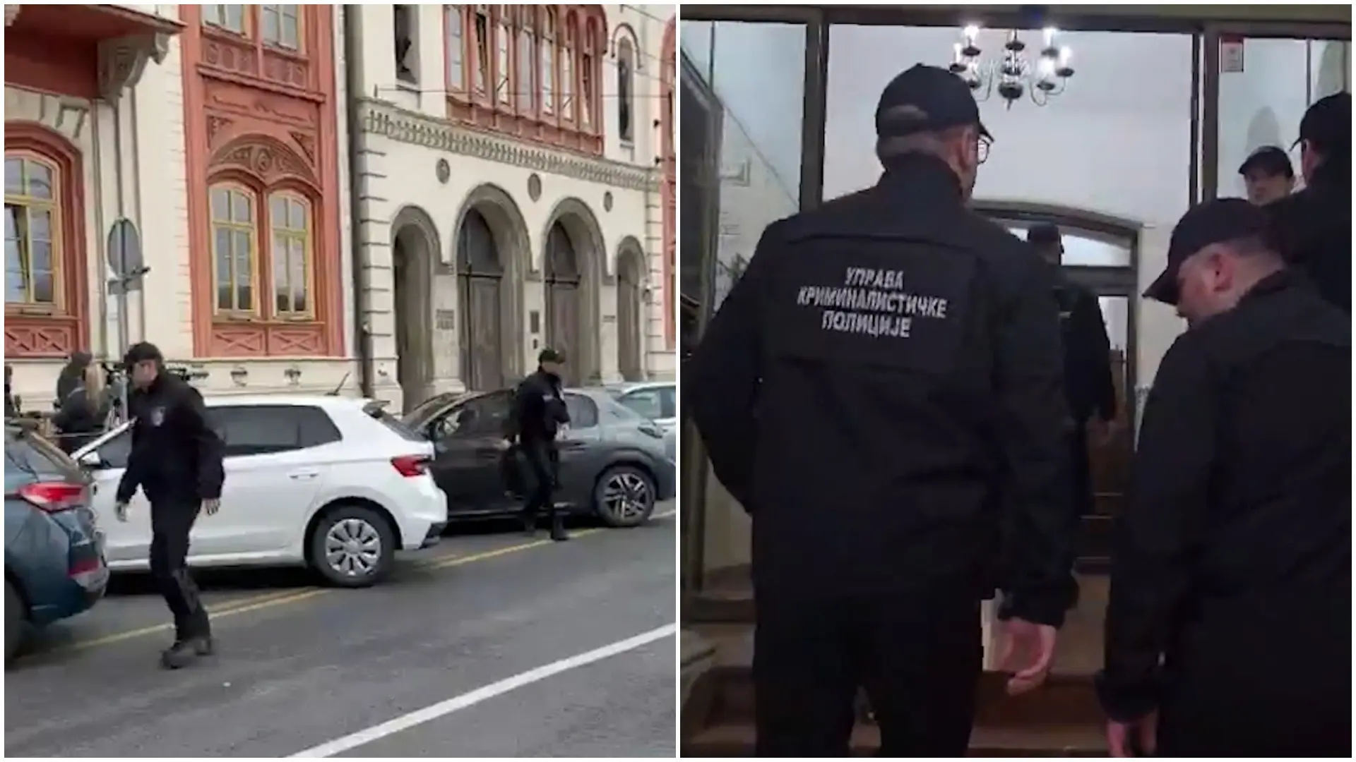 UKP policija Rektorat istraga Tanjug video Printscreen-69cb953e4c204.webp