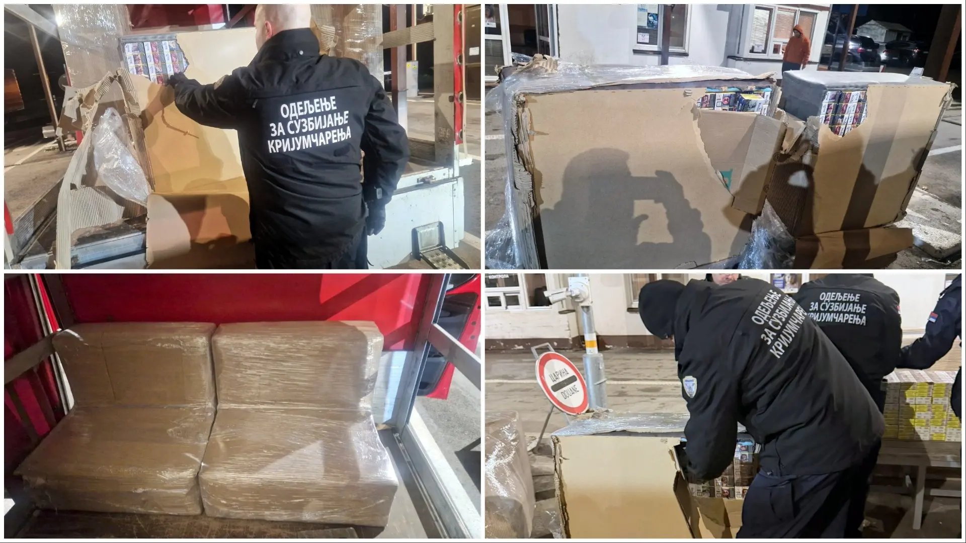 Uprava carine, granični prelaz Bački breg, šverc cigareta, zaplena-69c69a53b70eb.webp