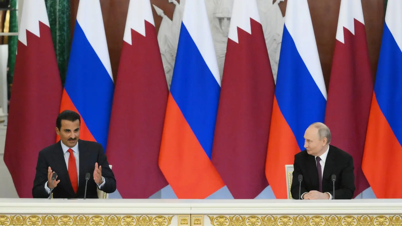 profimedia, Vladimir Putin i emir Katara Tamin bin Hamad Al Thani-69a591089c22b.webp