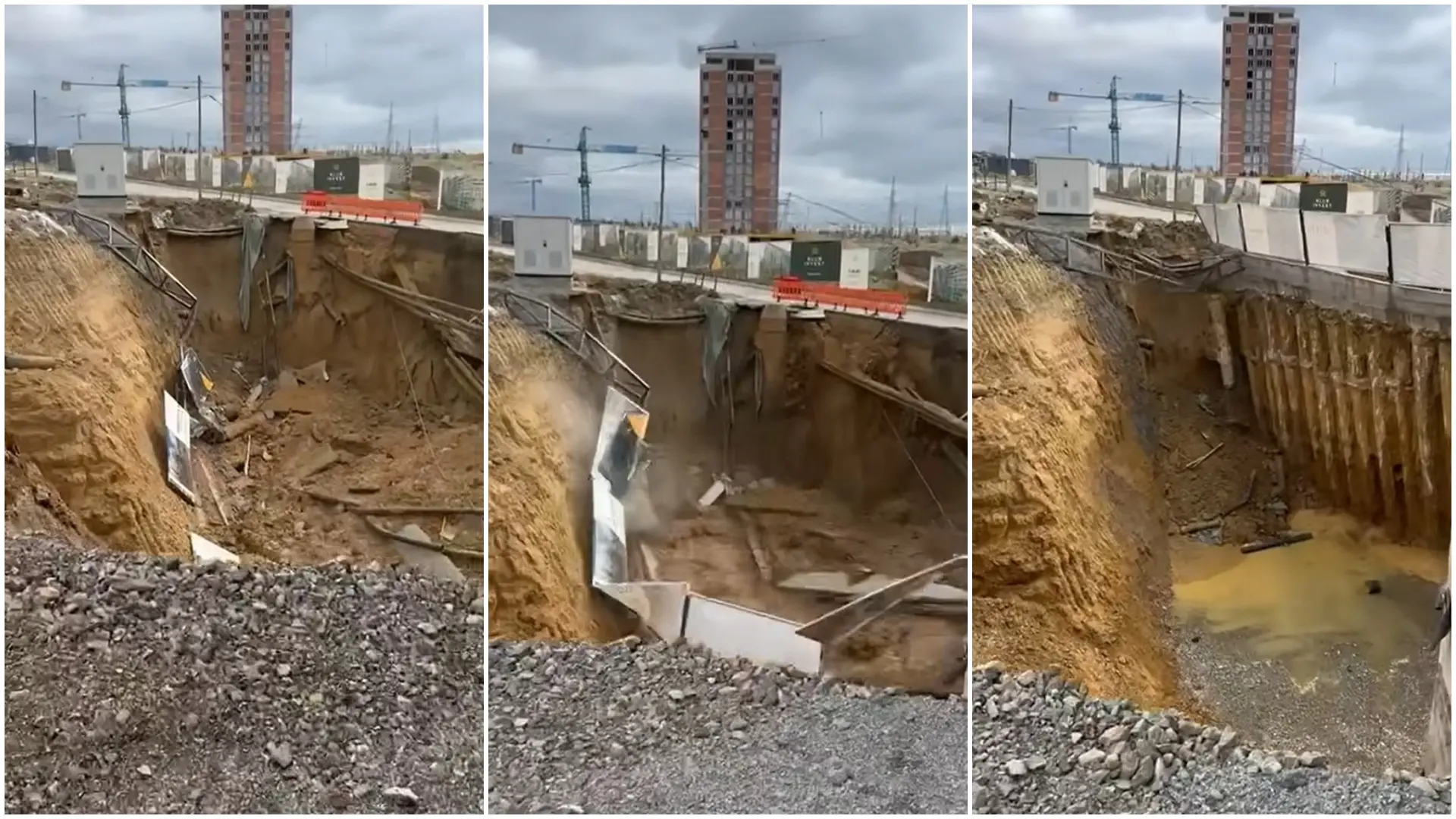 urušavanje put Priština Kosovo i Metohija Facebook Kompania Rajonale e Ujësjellësit Prishtina sh.a Printscreen-69ca7ee435f06.webp