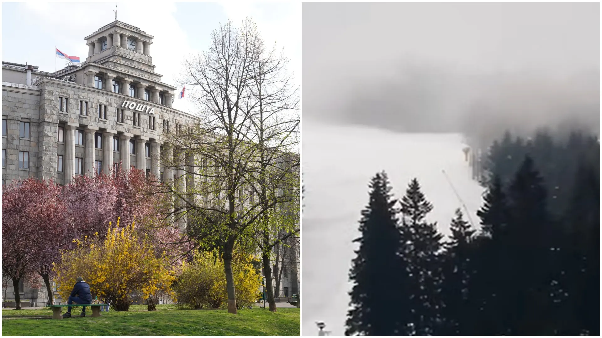 vreme vremenska sneg proleće kopaonik beograd TANJUG MILOŠ MILIVOJEVIĆ infokop Printscreen-69c269f698696.webp