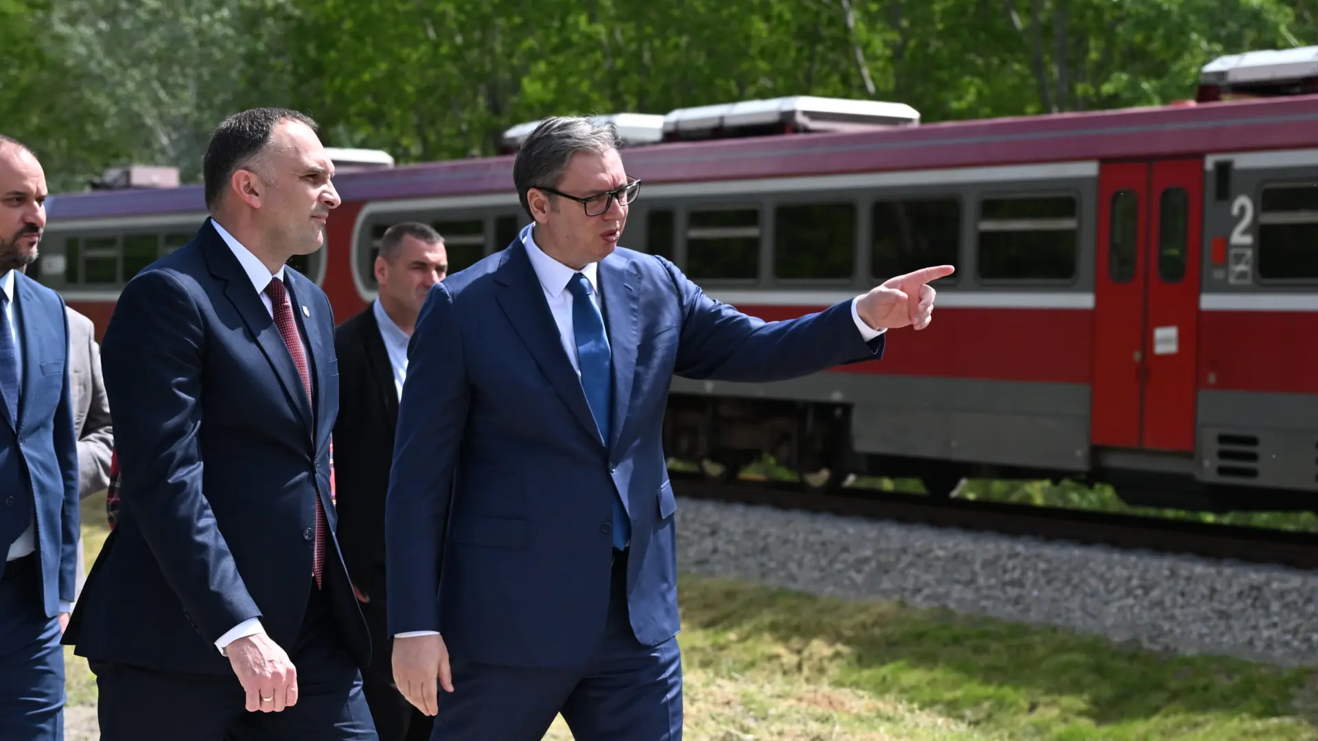 Aleksandar Vučić železnički most tomaševac Tanjug Ana Paunković-69e601b058014.webp