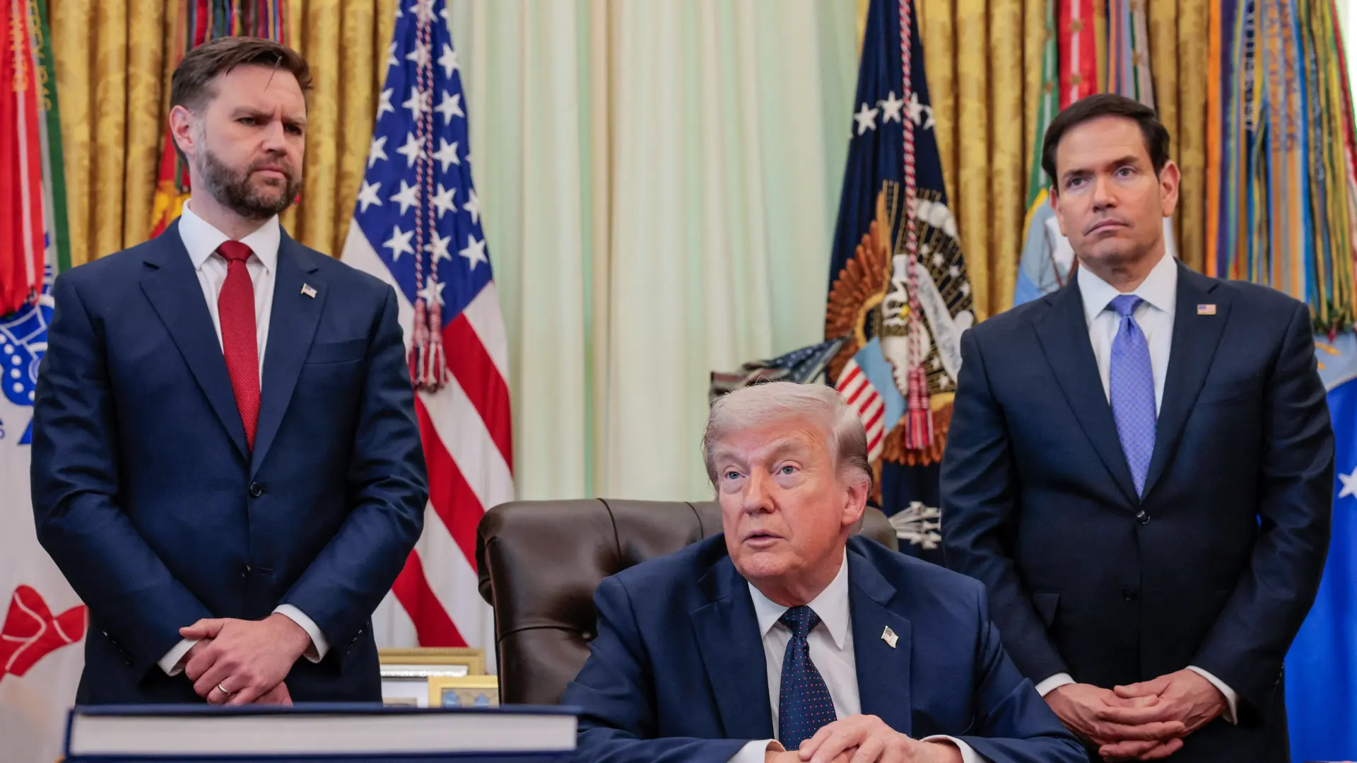 Donald Tramp Marko Rubio Džej Di Vens REUTERS Kylie Cooper-69ecb1103d4e6.webp