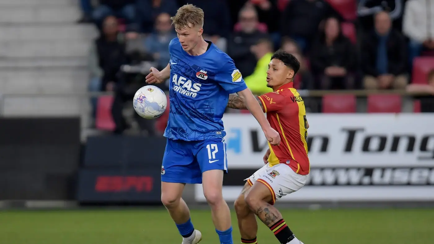 Go Ahead Eagles v AZ Alkmaar  Din Džejms Dennis Bresser  imago sportfotodienst  Profimedia-69f399556e81c.webp