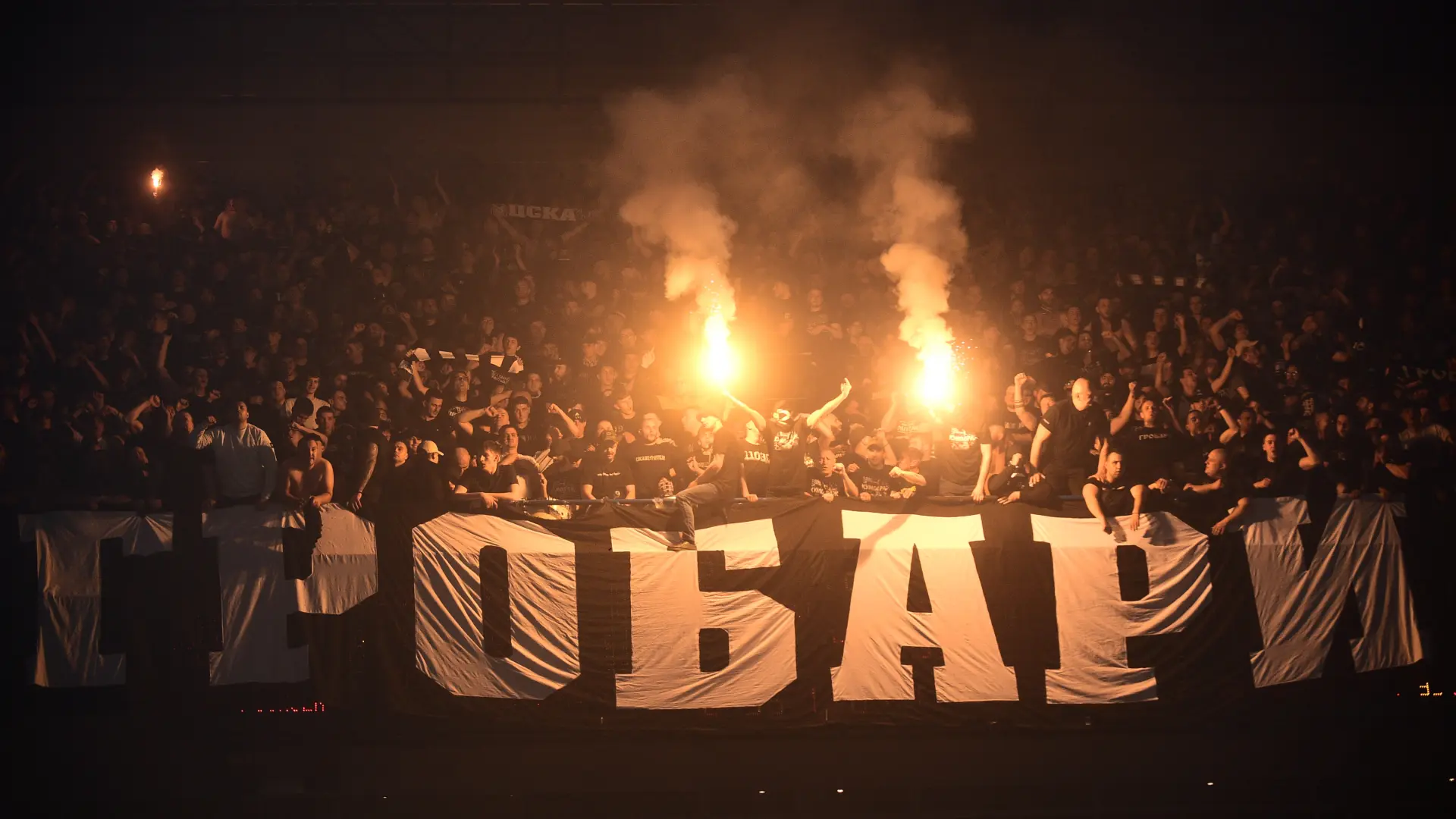 Navijači Partizana KK Partizan Crvena zvezda Evroliga Beogradska arena Dusan Milenkovic ATAImages-69d8a682bfa4b.webp