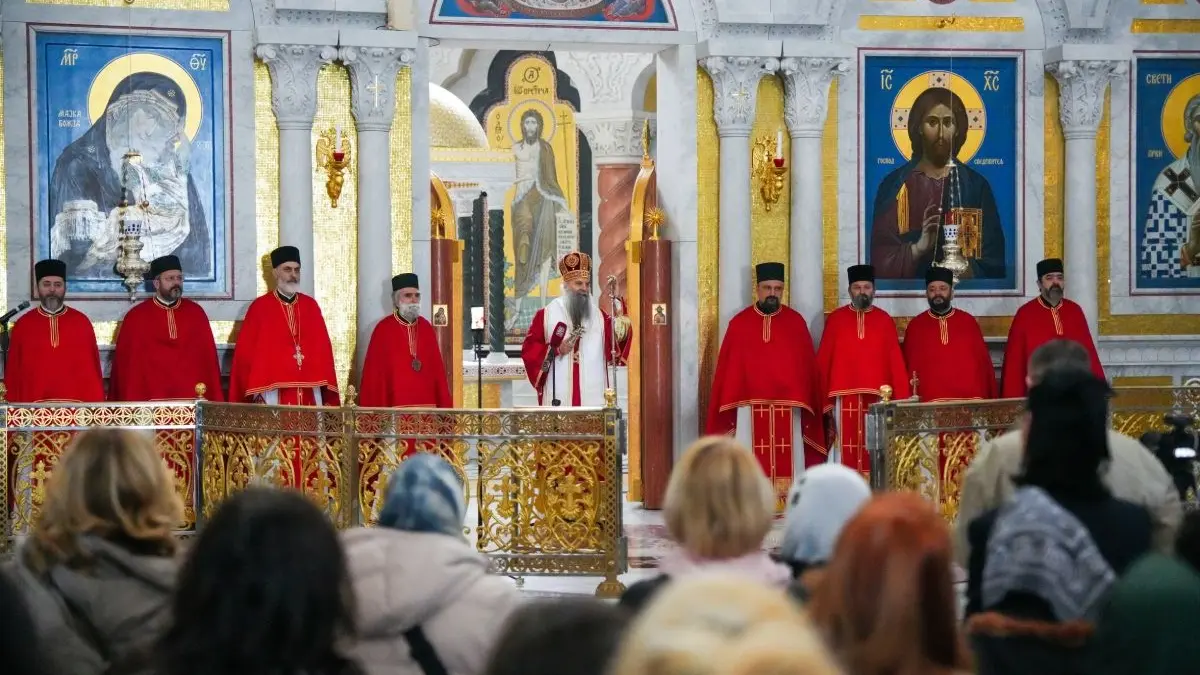 Patrijarh Porfirije, liturgija Veliki četvrtak-69d7b475da1c0.webp