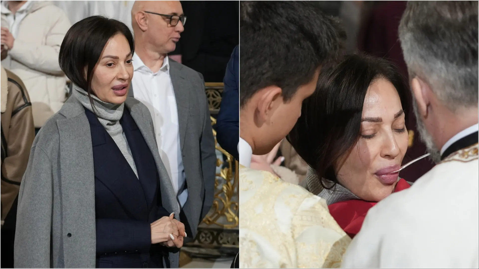 ceca ražnatović liturgija pričest hram svetog save ata images a.a.-69db500658bcd.webp