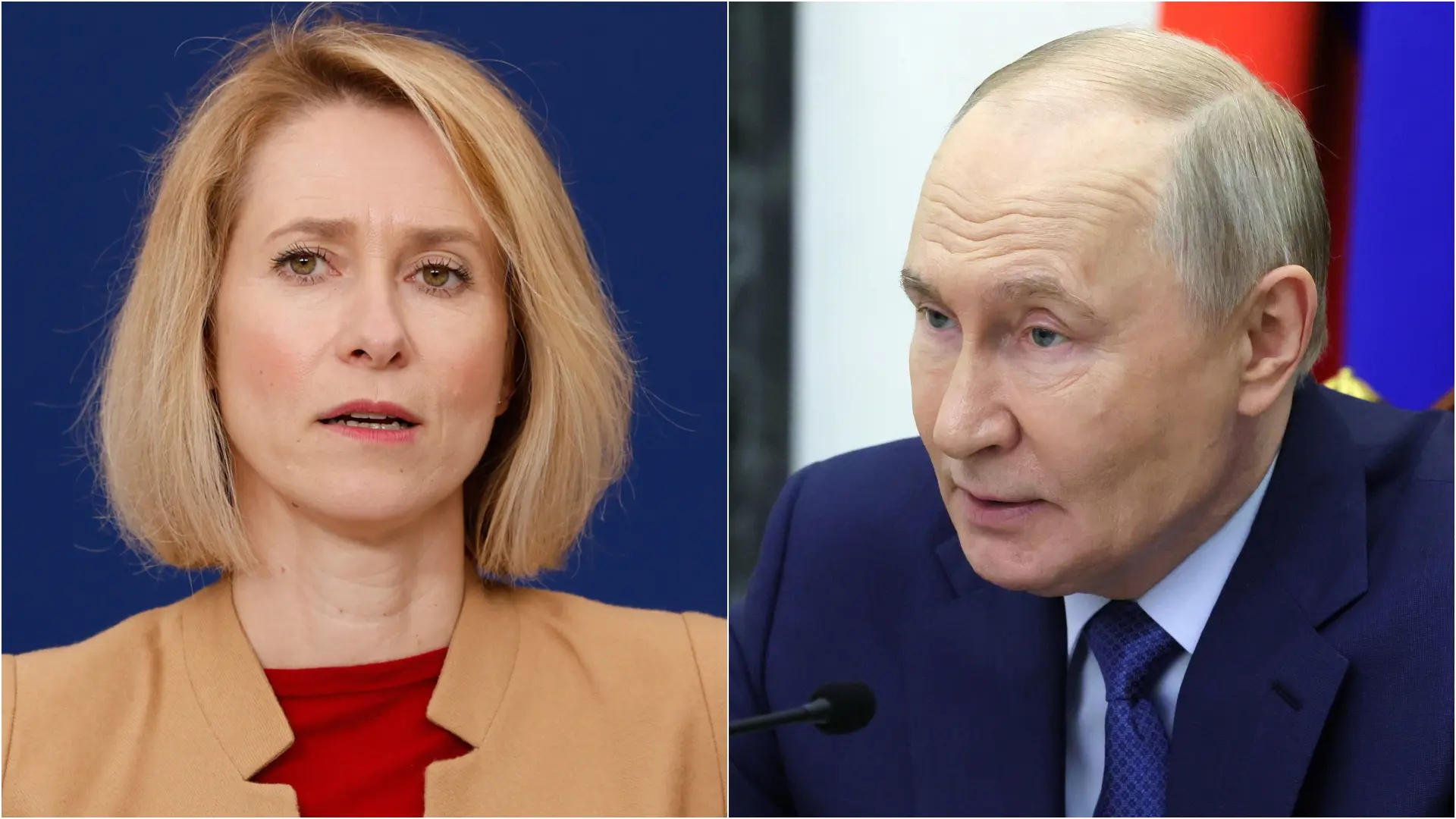 Kaja Kalas i Vladimir Putin Tanjug Mikhail Metzel, Sputnik, Kremlin Pool Photo via AP AP PhotoGeert Vanden Wijngaert-6a09a05dc8826.webp