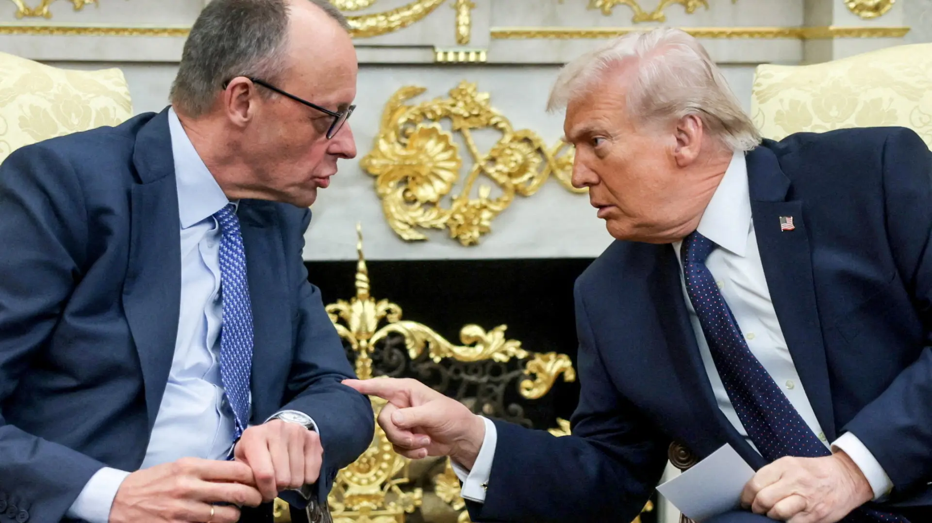 fridrih merc i donald tramp REUTERSJonathan Ernst-6a0719c6d96ea.webp