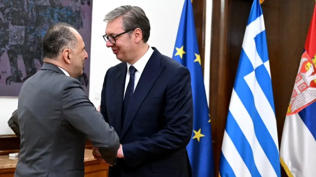 Aleksandar Vučić grčki ministar spoljnih poslova Jorgos Gerapetritis Instagram buducnostsrbijeav-6a2bcd0ae0df6.webp