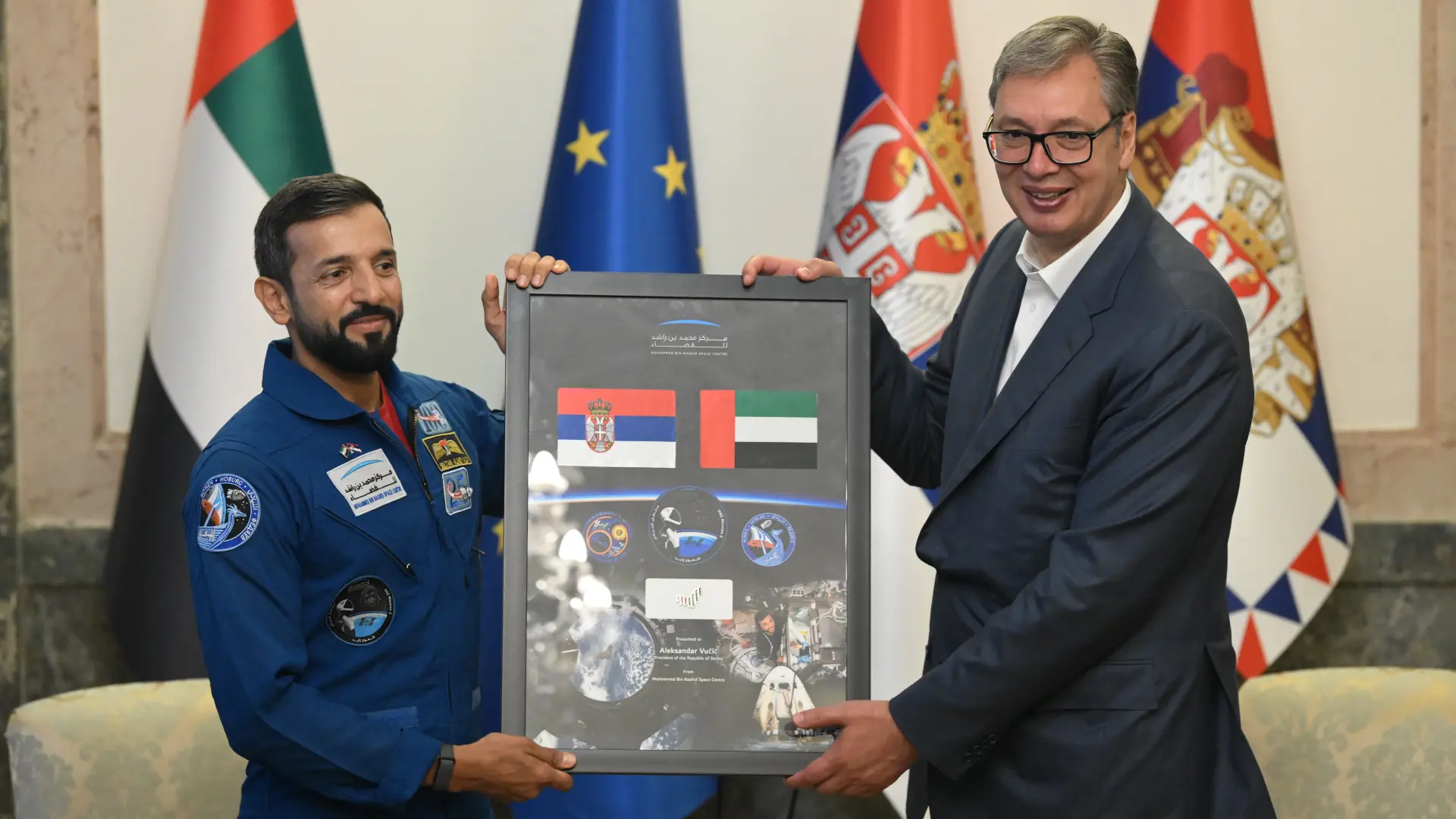 Aleksandar Vučić i sultan bin Saif Al Nejadi TANJUG AMIR HAMZAGIĆ-6a4382f4aeb9d.webp