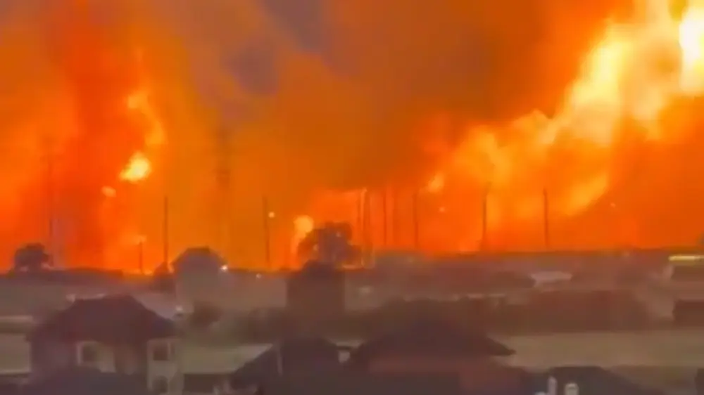 Dagestan eksplozija gasovod požar x nexta_tv Printscreen-6a286c608a4ce.webp