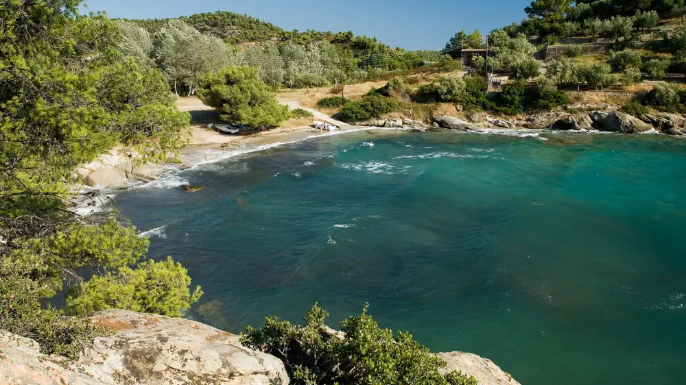 Spatis plaža, Sitonija, Shutterstock, Grčka, plaža, more, putovanja-6a292595017f8.webp