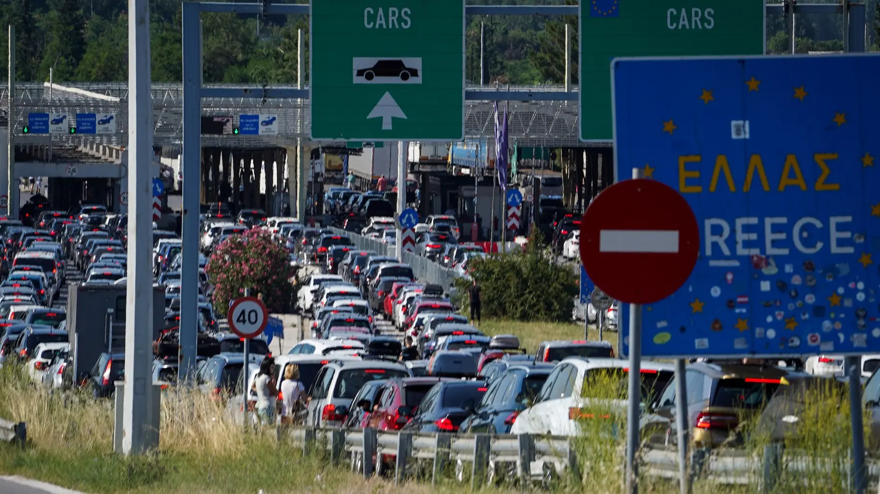 Grčka granica Evzoni gužve letovanje putovanje automobili profimedia-1111411019-6a50cb3cb1fc0.webp