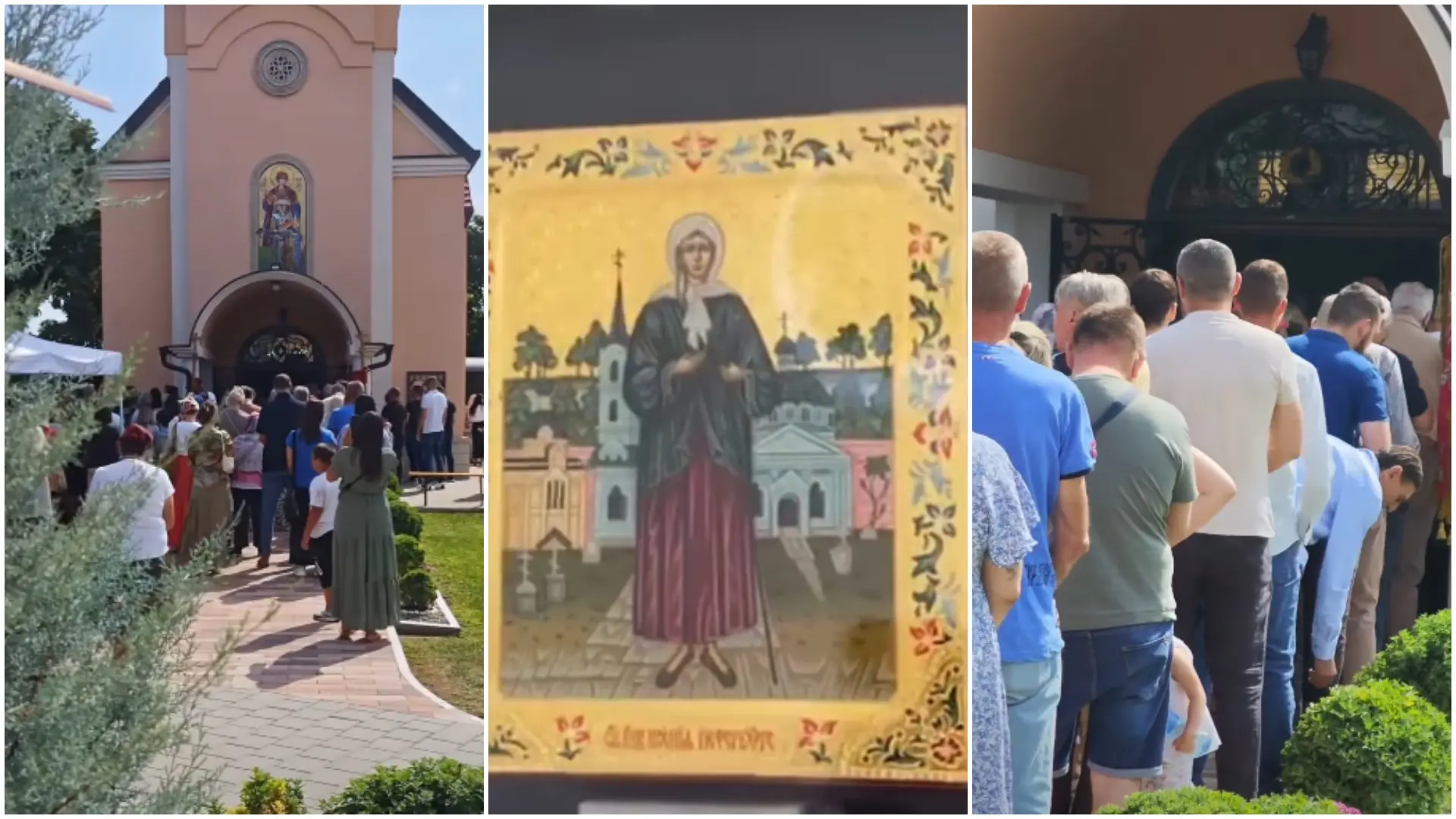 Ikona Svete Ksenije Petrogradske Hram Svetog Georgija Inđija Instagram pazova_indjija_vesti Printscreen-6a675552eb8b4.webp