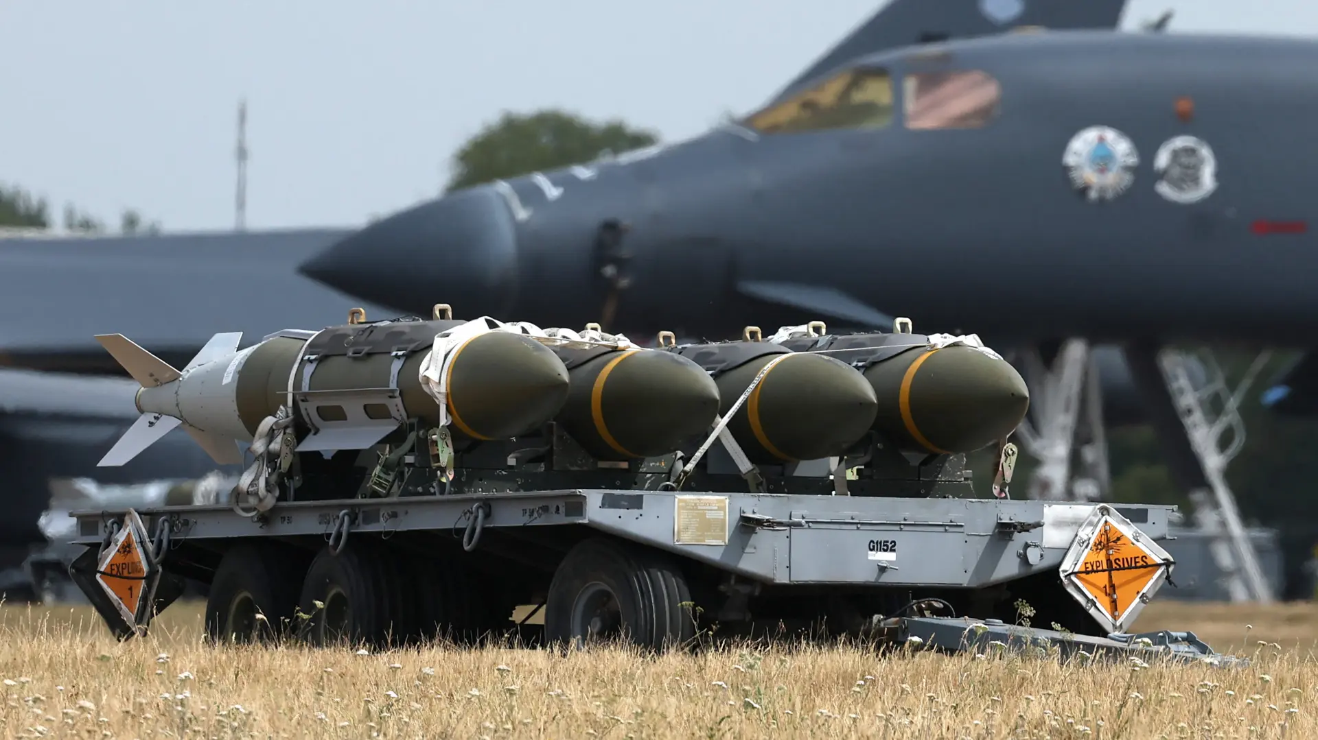 balisticke rakete americka vojska baza britanija b1 b lanser REUTERSToby Melville-6a6aef99c0e19.webp