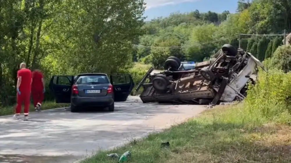 saobraćajna nesreća Gadžin Han Instagram snaga.juga-6a5cd62952366.webp
