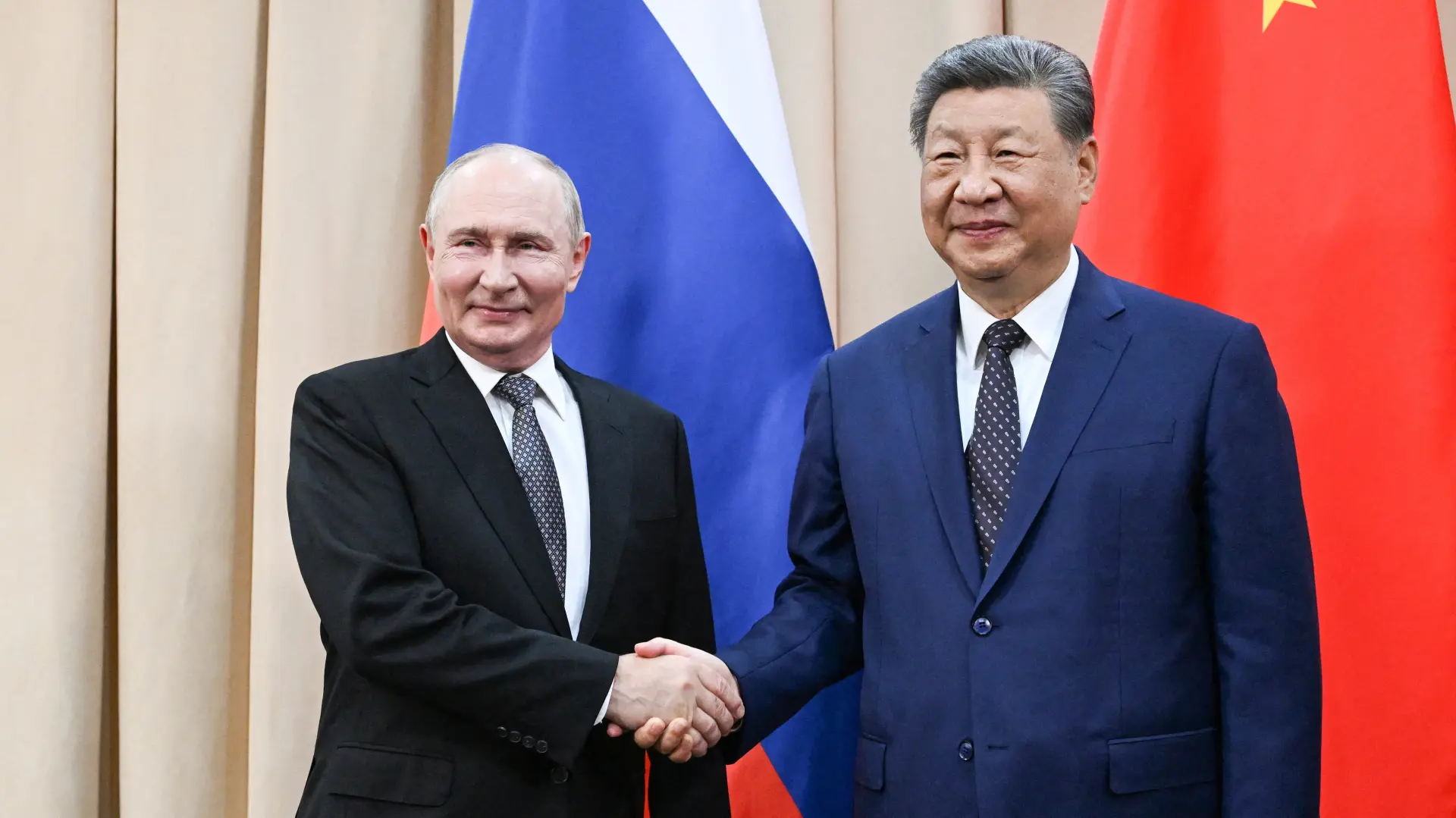 Vladimir Putin Si ĐinpingREUTERS SputnikKristina Solovyova-6a95805399749.webp
