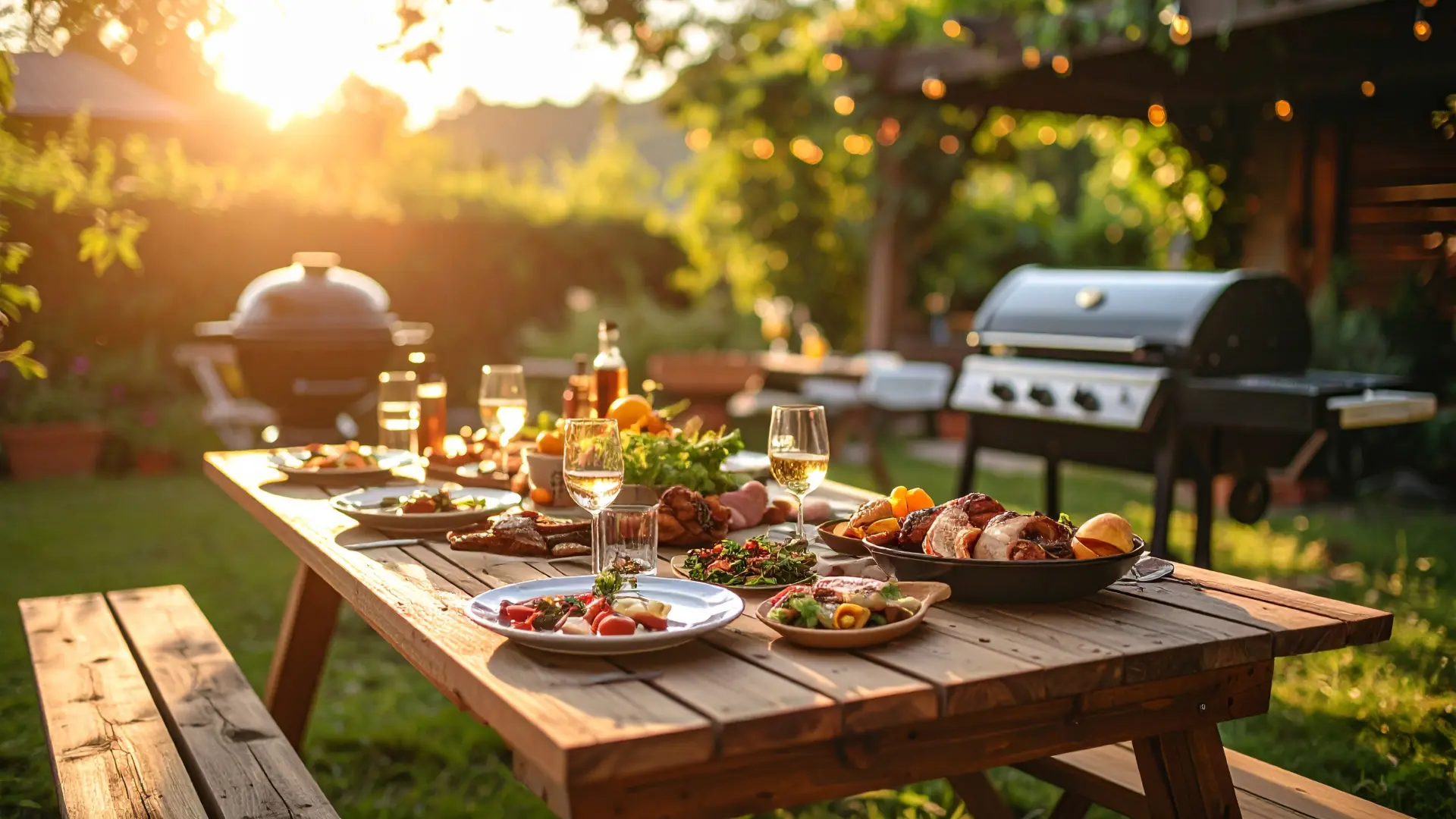 shutterstock_2618171435 letnji ručak roštilj gril vino hrana gozba dvorište prvi maj-6a785177e0781.webp
