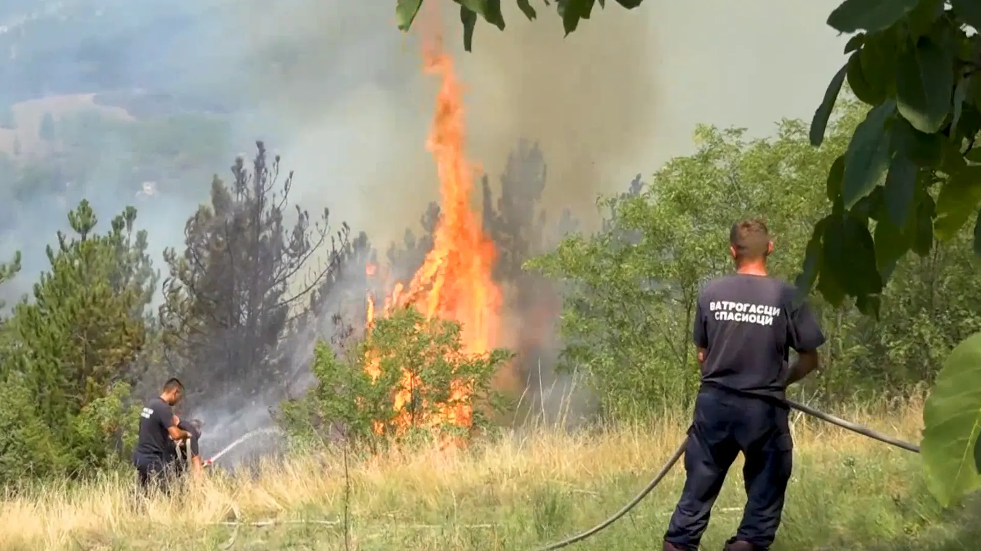 vatrogasci požar Ibarska klisura Tanjug video Printscreen-6a75fe80a9fd9.webp
