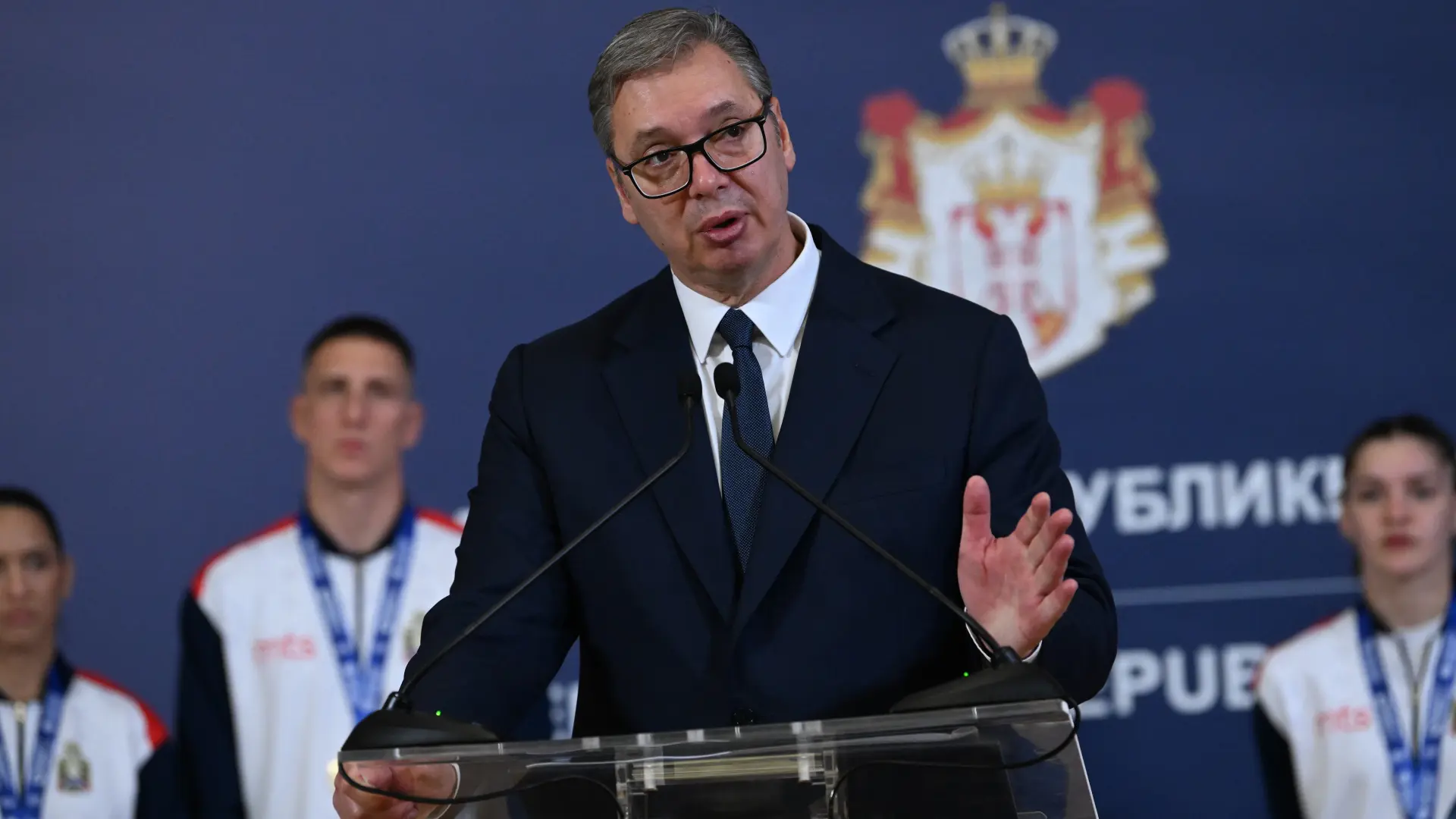 Aleksandar Vučić primio boksere nakon svojenih medalja TANJUG AMIR HAMZAGIĆ-6ab8e5f51ed83.webp