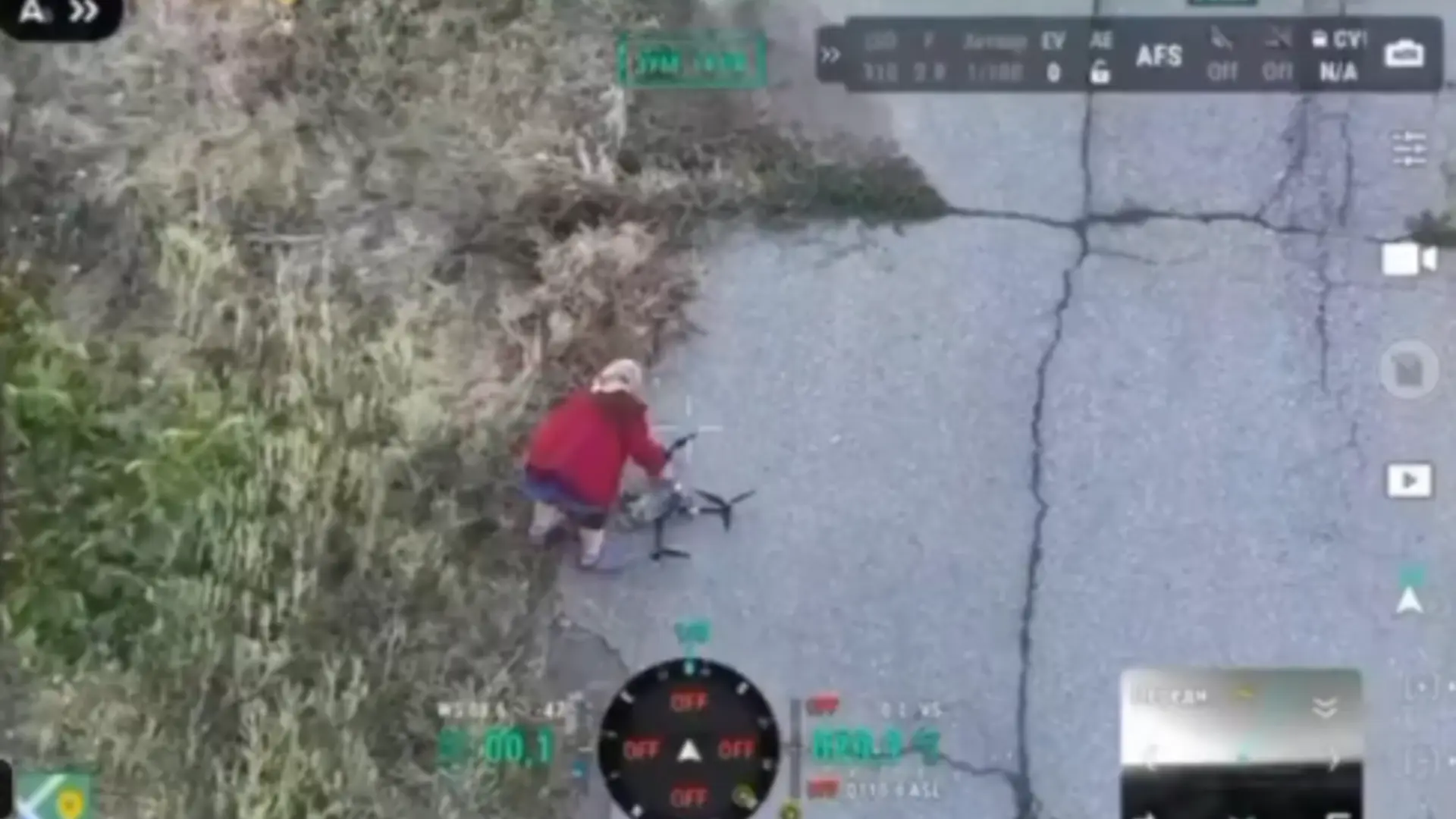 Baba Ukrajina ruski dron (1)-6aabf1a328e74.webp