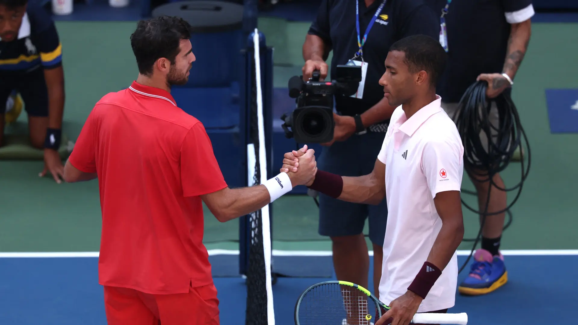 Karen Hačanov Feliks Ože-Alijasim US Open Reuters Geoff Burke-6a99ce9e8fe9e.webp