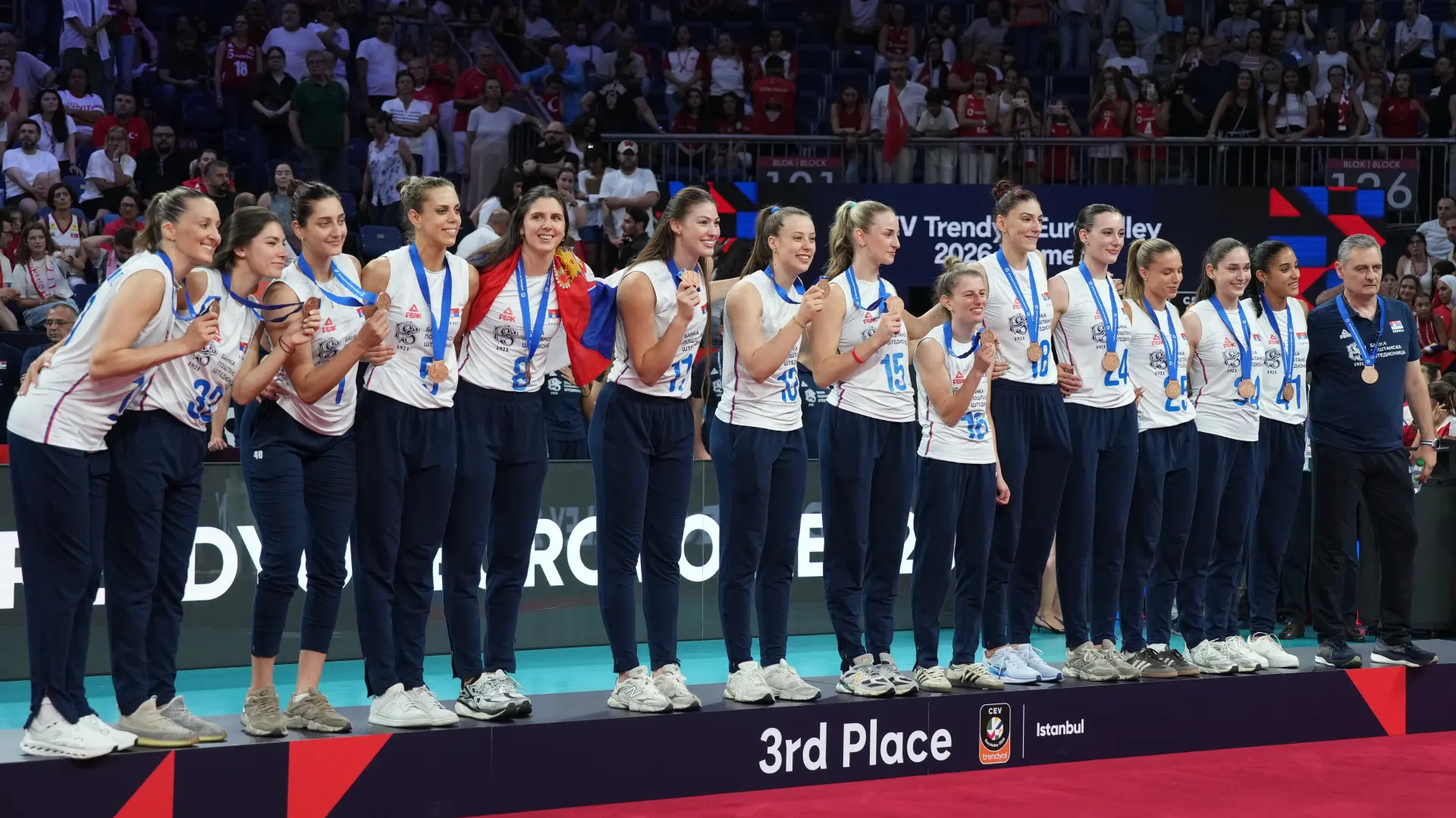 Odbojkašice Srbije bronza Evropsko prvenstvo Istanbul 2026 Tanjug AP PhotoEmrah Gurel-6aa05b46879a4.webp