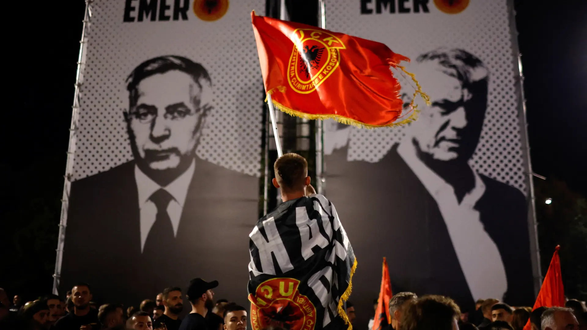 Priština Kosovo protesti Hašim Tači presuda lideri OVK REUTERSValdrin Xhemaj-6aacfd475953a.webp