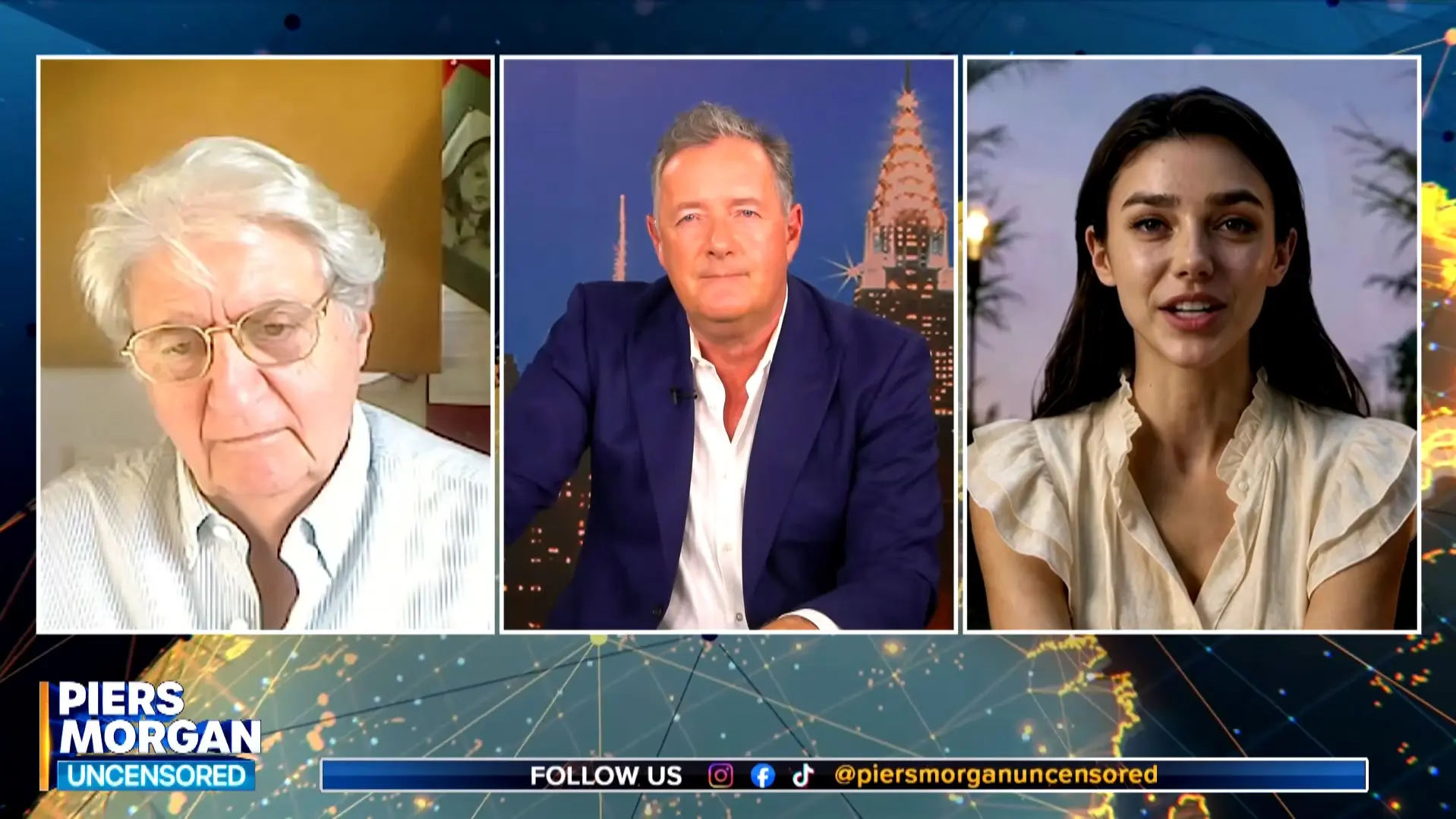 Youtube printscreen, Piers Morgan Uncensored tili norvud ai glumica-6ab384676f02d.webp