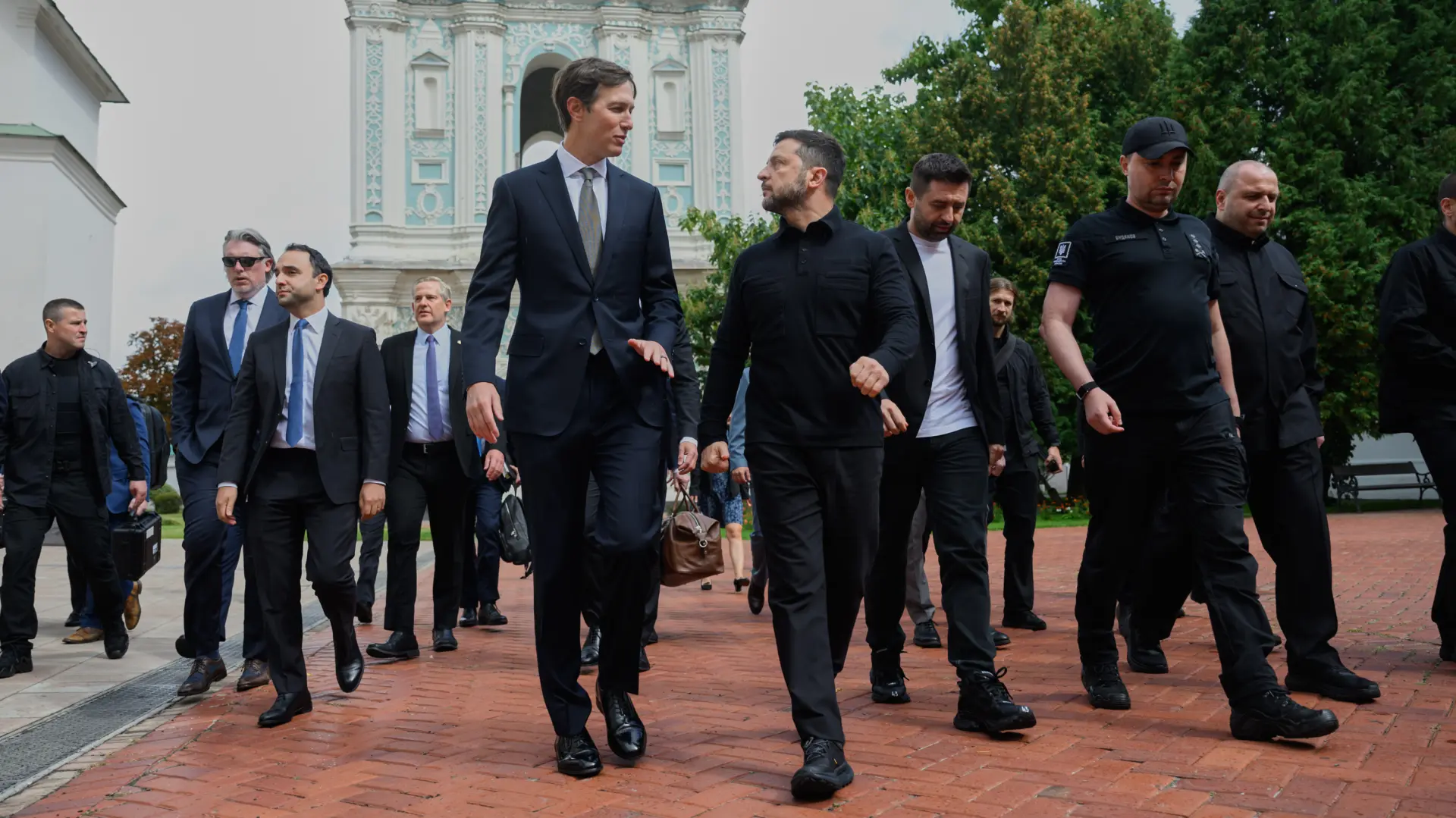 Zelenski i Kušner Kijev Tanjug Ukrainian Presidential Press Office via AP-6a9d57d7c7636.webp