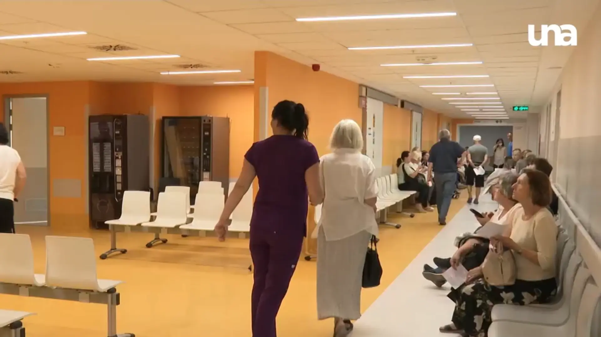 čekaonica pacijenti medicinska sestra dom zdravlja bolnica grip virus prehlada UNA TV-6ad3ad7b4c380.webp