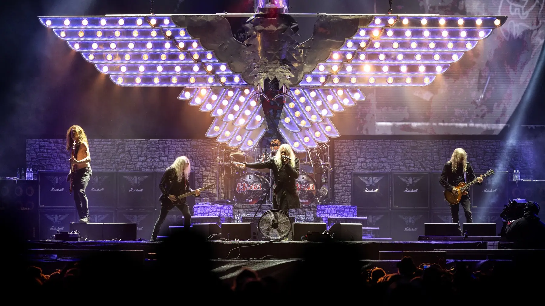 Bend Saxon, Najdžel Daram, hevi metal bend Terje Dokken : Gonzales Photo : Profimedia-6addbe84e47e0.webp