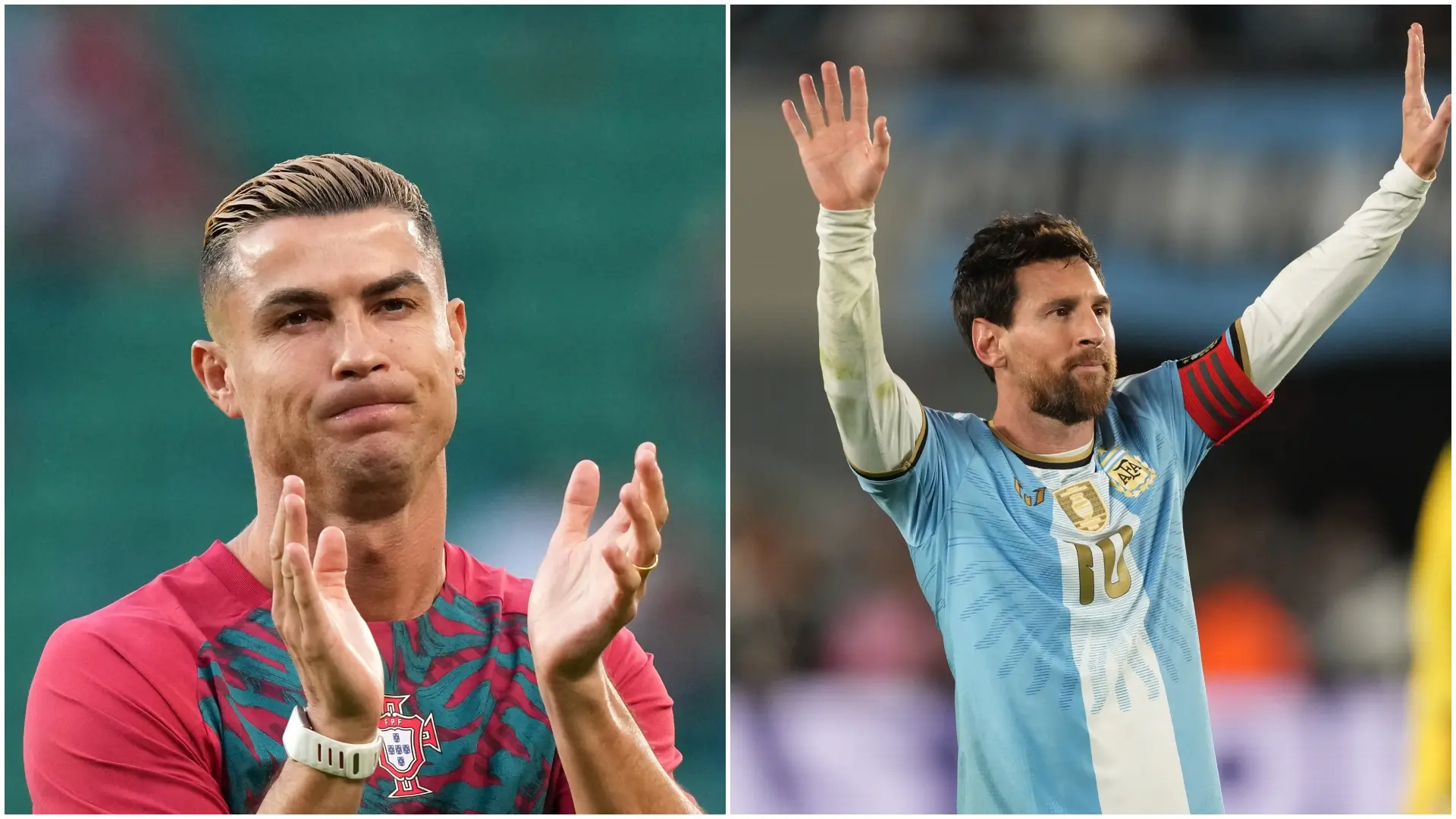 Kristijano Ronaldo i Lionel Mesi Tanjug AP PhotoArmando Franca Tanjug APPhotoGustavo Garello-6ac6a076ea74f.webp