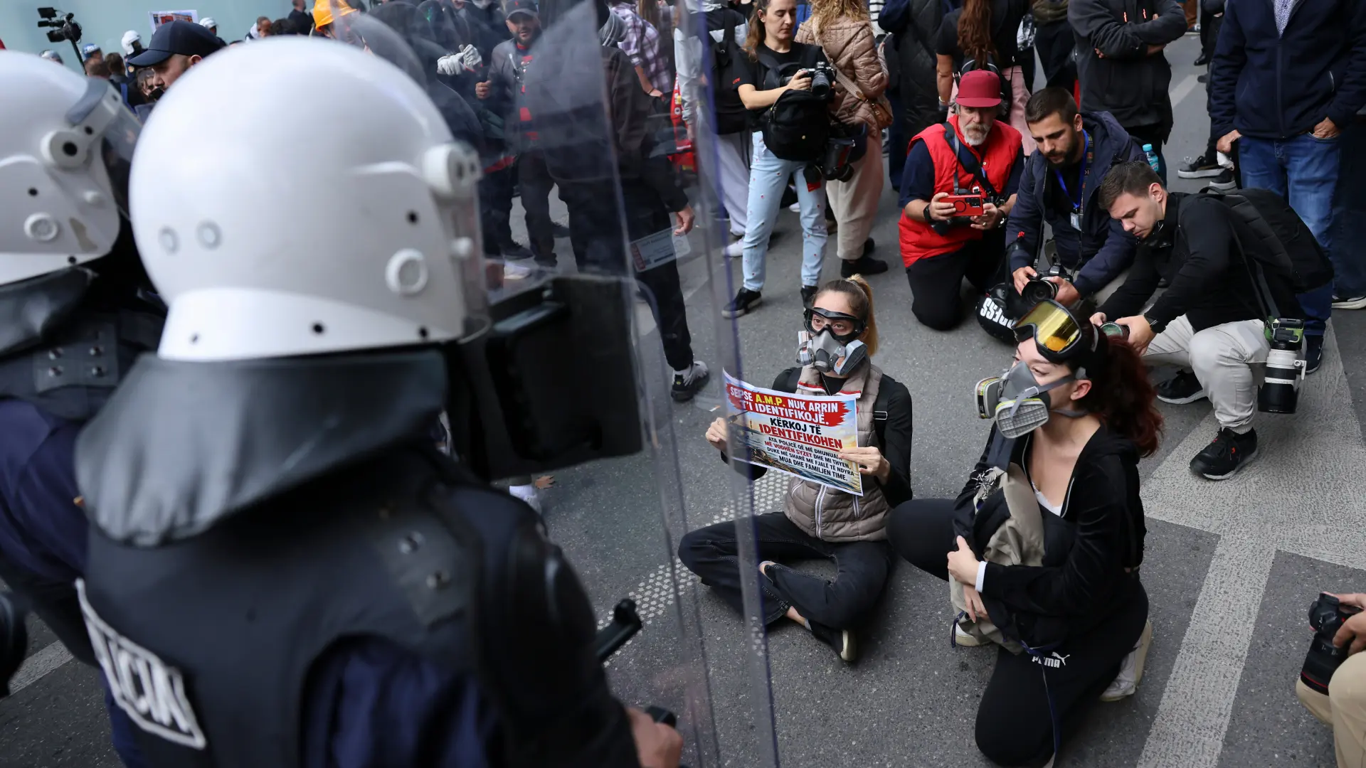 Tirana Albanija protest studenti Tanjug AP Photo Hameraldi Agolli-6adc522e9090c.webp