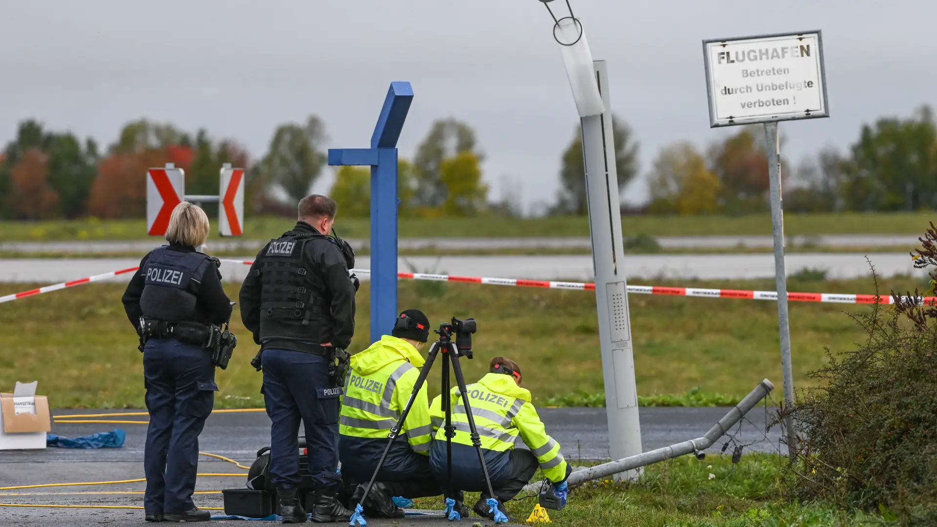 aerodrom Lajpcig policija Nemačka Tanjug Heiko Rebschdpa via AP-6ad63c5d209fc.webp