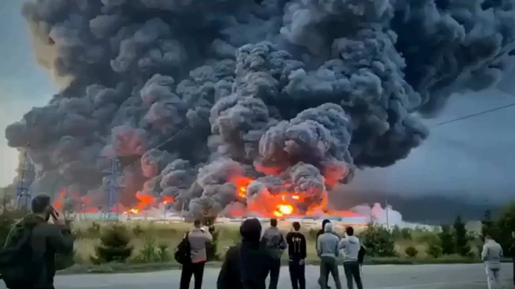 eksplozija napad ukrajinski dronovi rusija x @RussiaArmyS Printscreen-6acde789739ab.webp