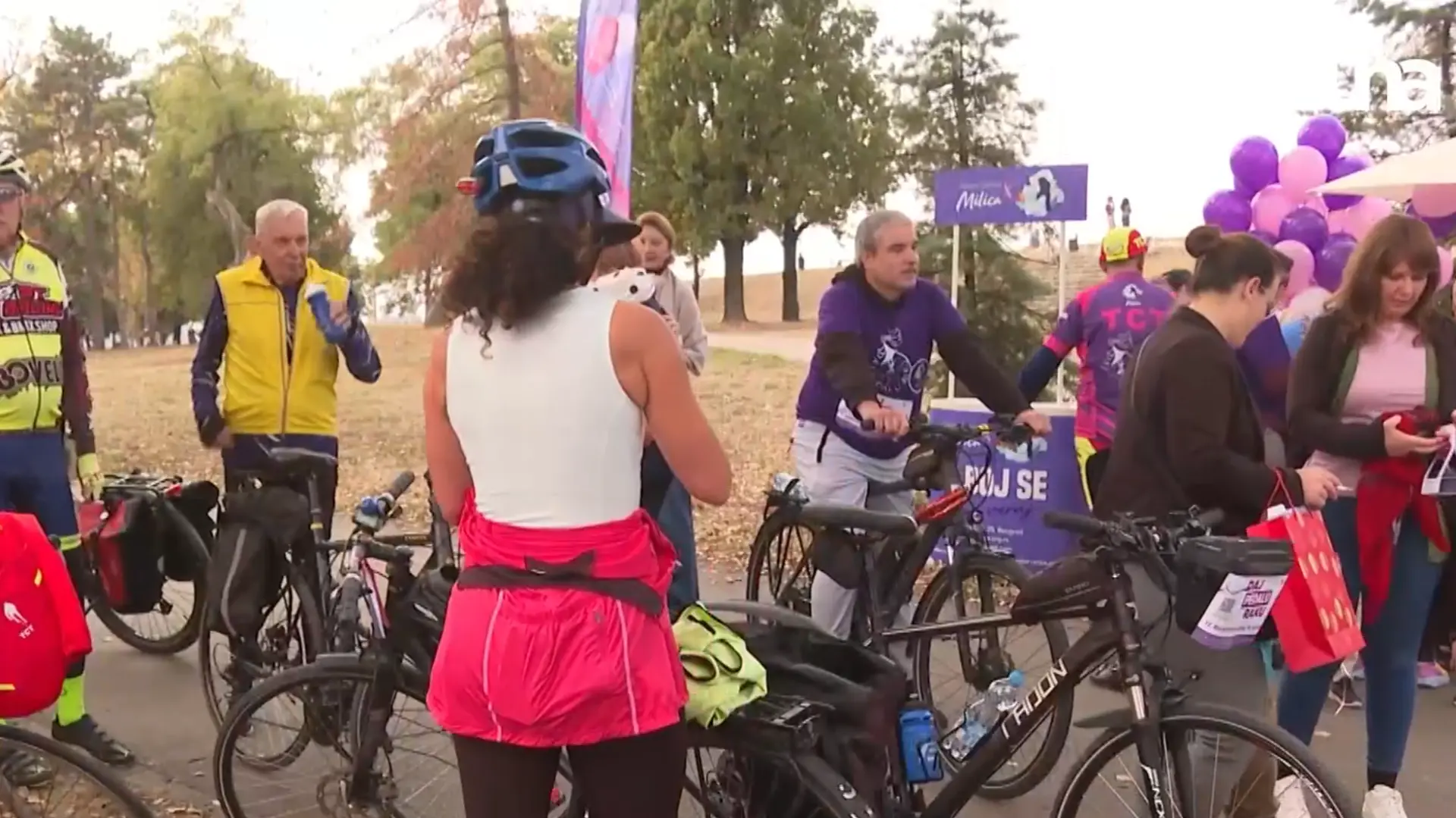 humanitarna biciklistička vožnja Daj pedalu raku UNA TV-6ad50640b257a.webp