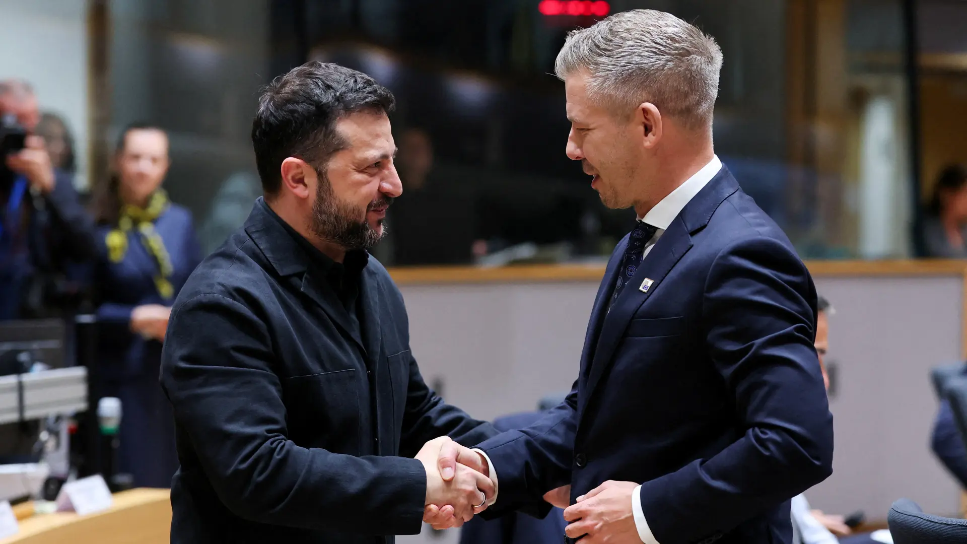 volodimir zelenski i peter mađar REUTERSStephanie Lecocq-6ad21b8299e60.webp